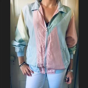 Beautiful vintage silk  80’s jacket